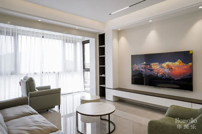 140㎡四居，無主燈橫廳設(shè)計(jì)+大套房設(shè)計(jì)，戶型舒適度拉滿